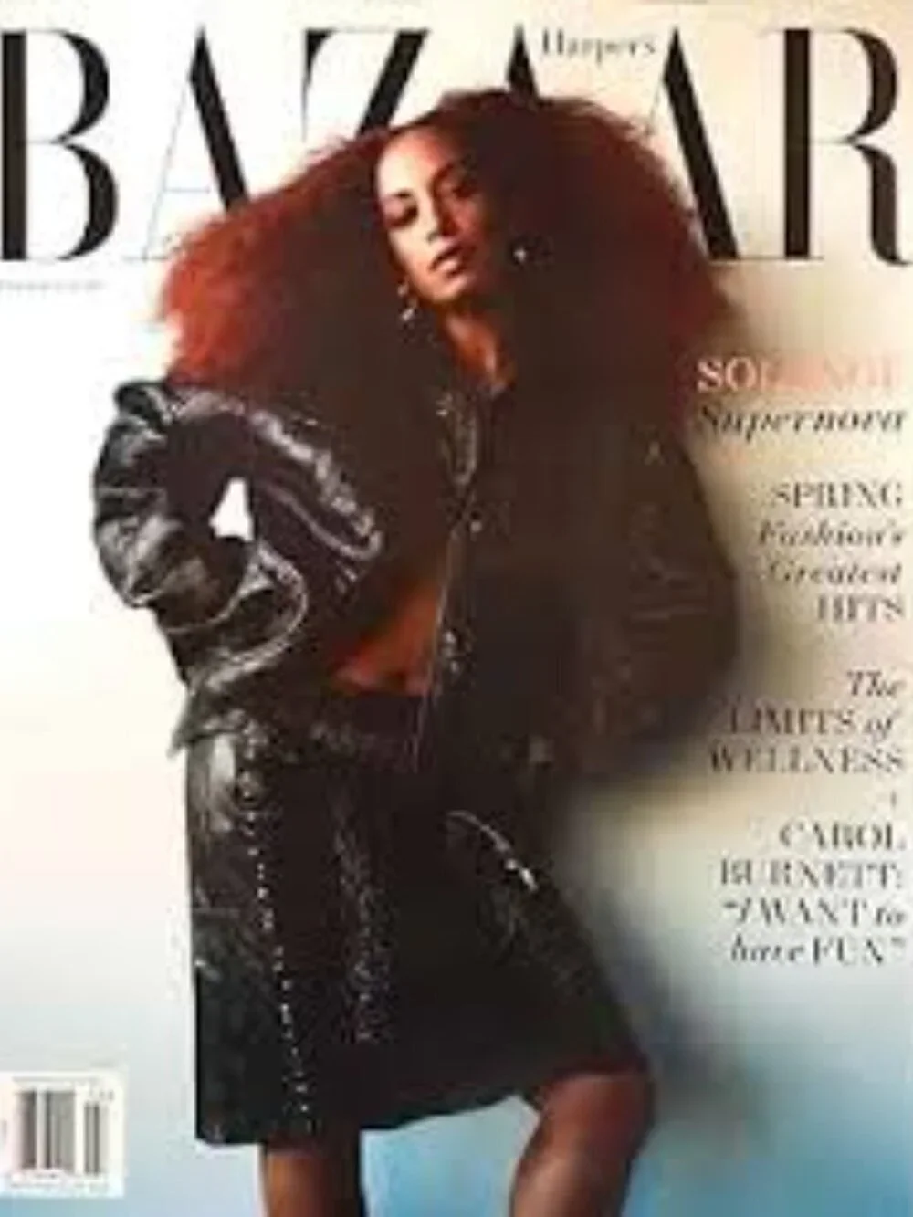 Harper's Bazaar USA Magazine March 2024 Super Nova Solange